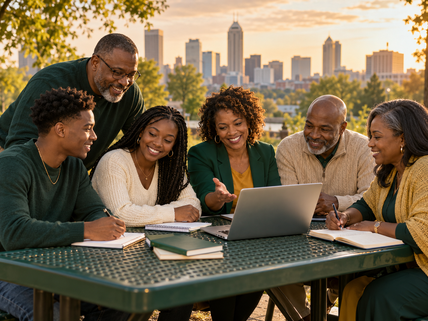 Generations of alumni mentoring in Indianapolis